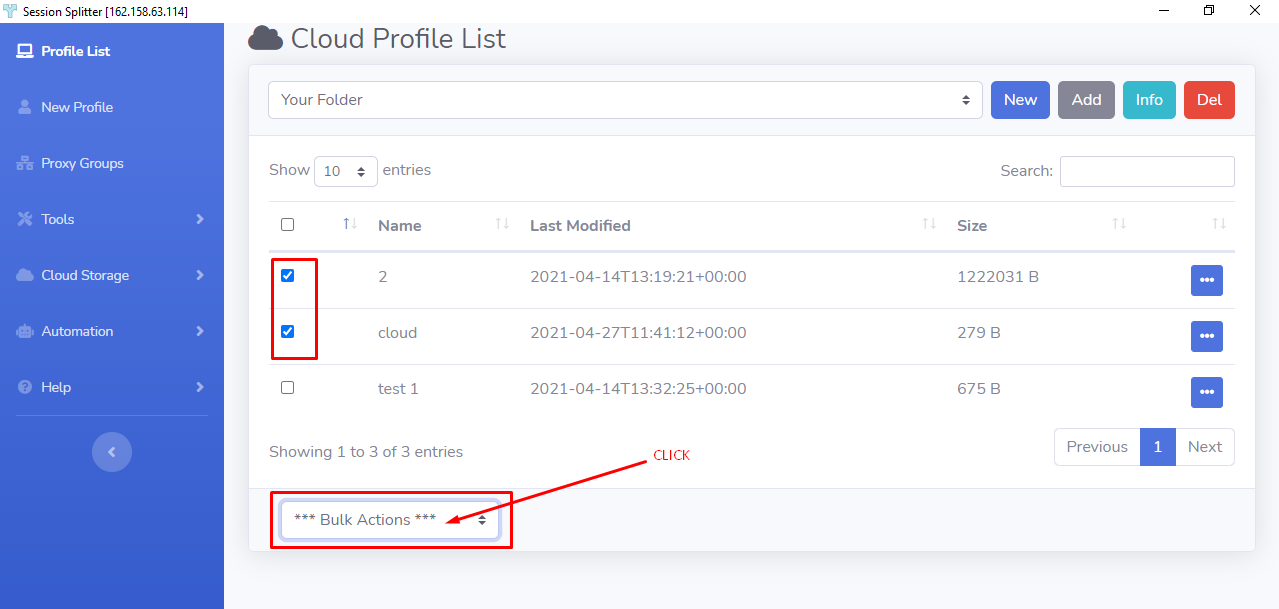 Cloud- View Profiles Token-1