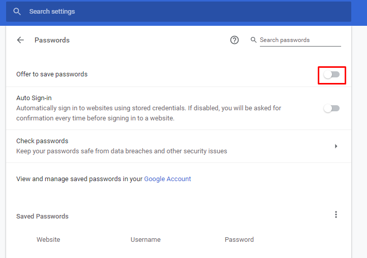 How To Save Passwords In Ungoogled Chromium And Enable Automatic Sign